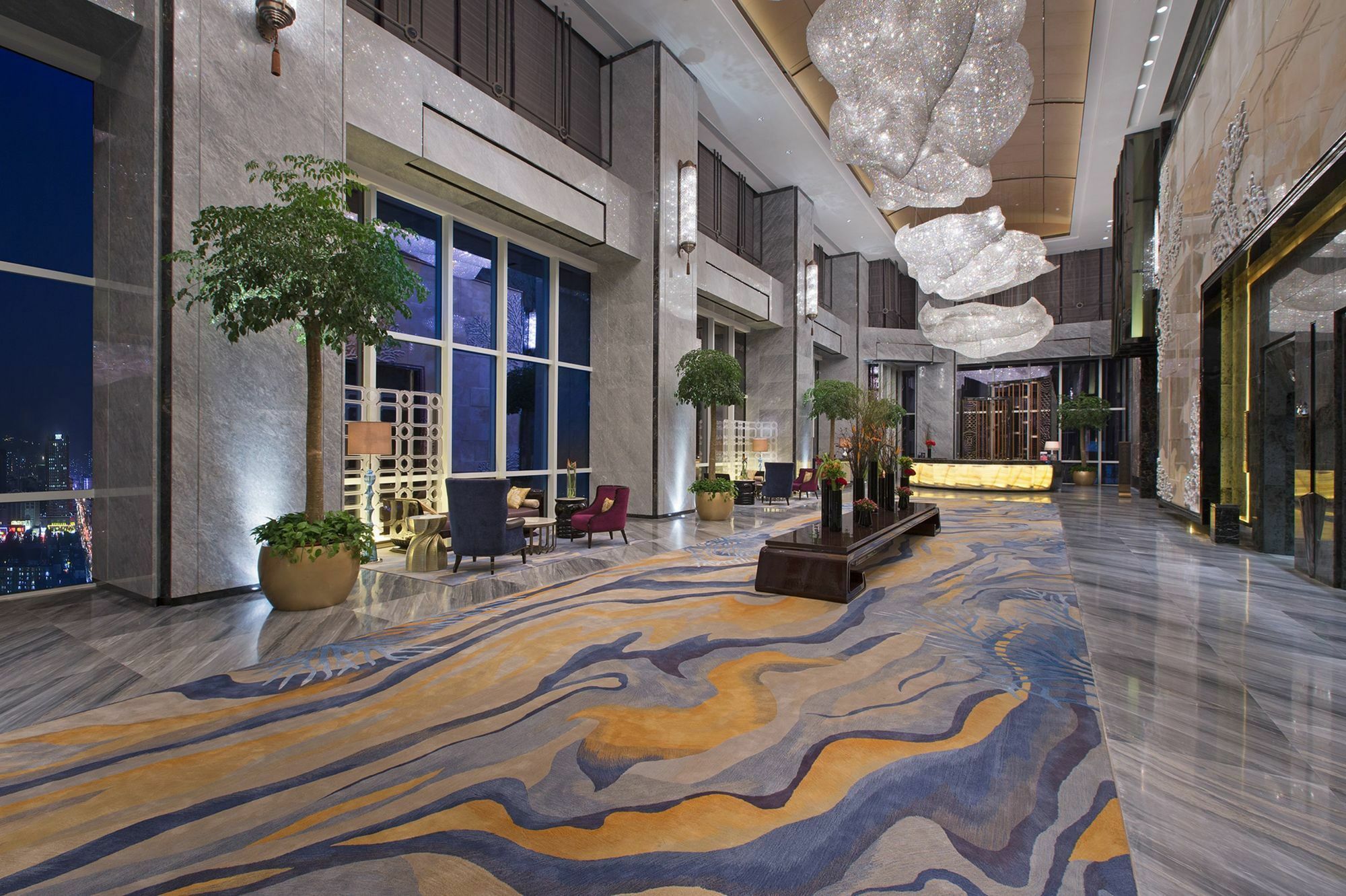 Pullman Yantai Center Hotel Bagian luar foto